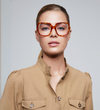 Elara Milky Brown Leesbrillen