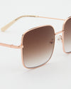 Wilma Rose Gold Aurinkolasit