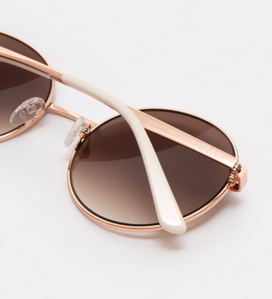 Grace gradient brown sunglasses