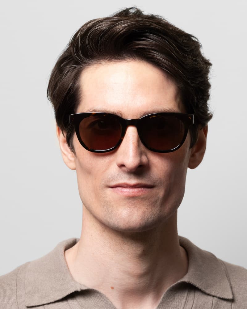 Jamie Turtle Brown Sunglasses