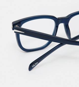 Sam Dark Blue Leesbrillen