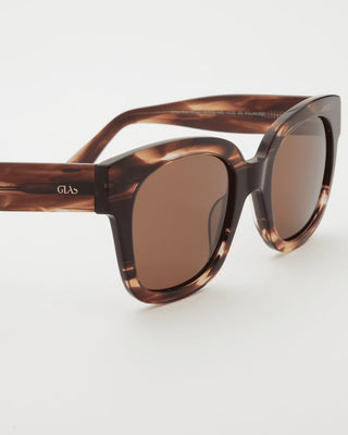 Chloe Dark Brown Zonnebrillen