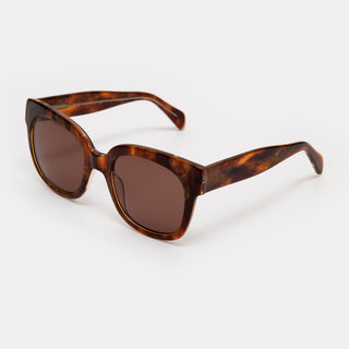 Chloe Turtle Brown Zonnebrillen