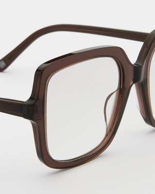 Elara Dark Brown Leesbrillen