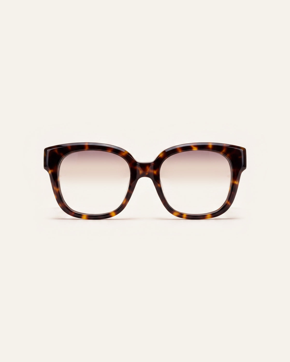 Chloe in tortoiseshell, front, Heather lenses