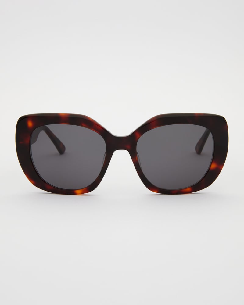 Jessica Turtle Brown Sunglasses