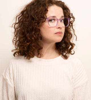 Molly Purple Leesbrillen