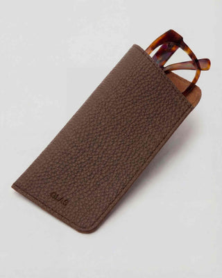 Vegan leather Sleeve Brown